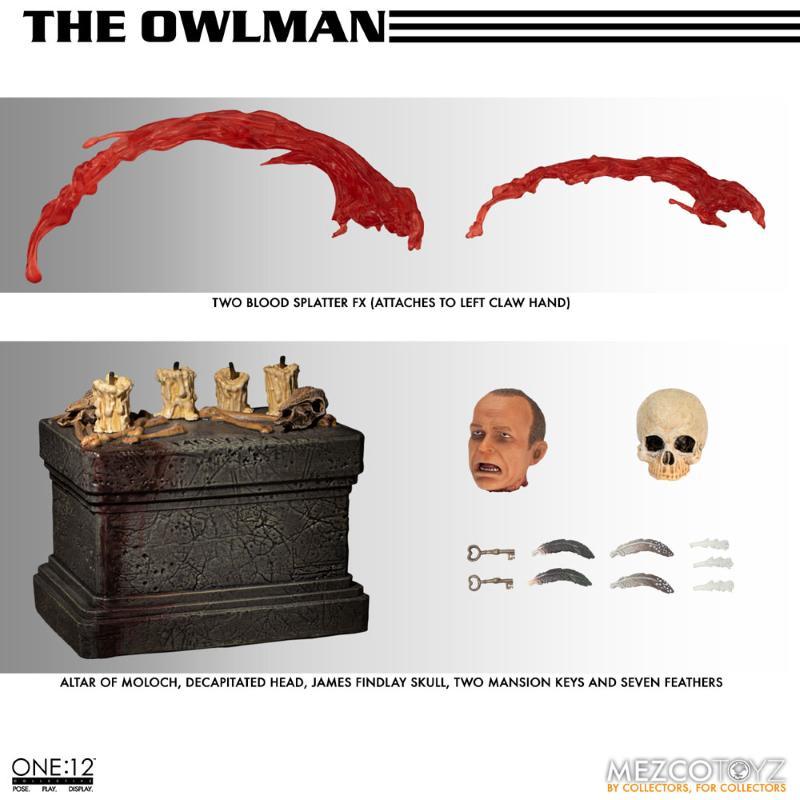 Lord of Tears ONE:12 Collective The Owlman Mezco Toyz