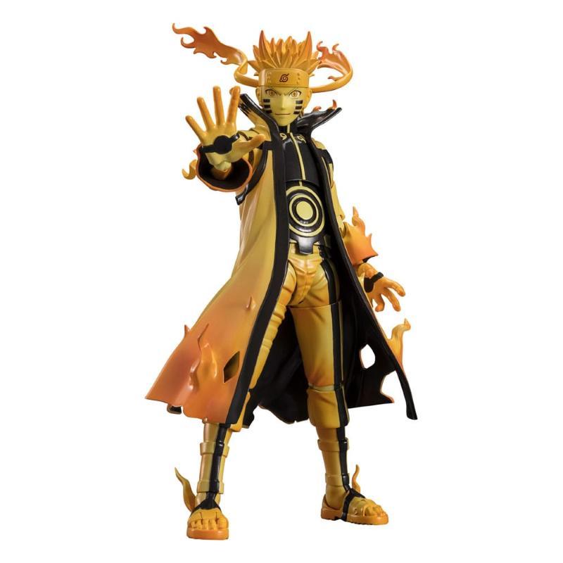 Naruto S.H. Figuarts Uzumaki Kurama Link Mode Courageous Strength That Binds Bandai