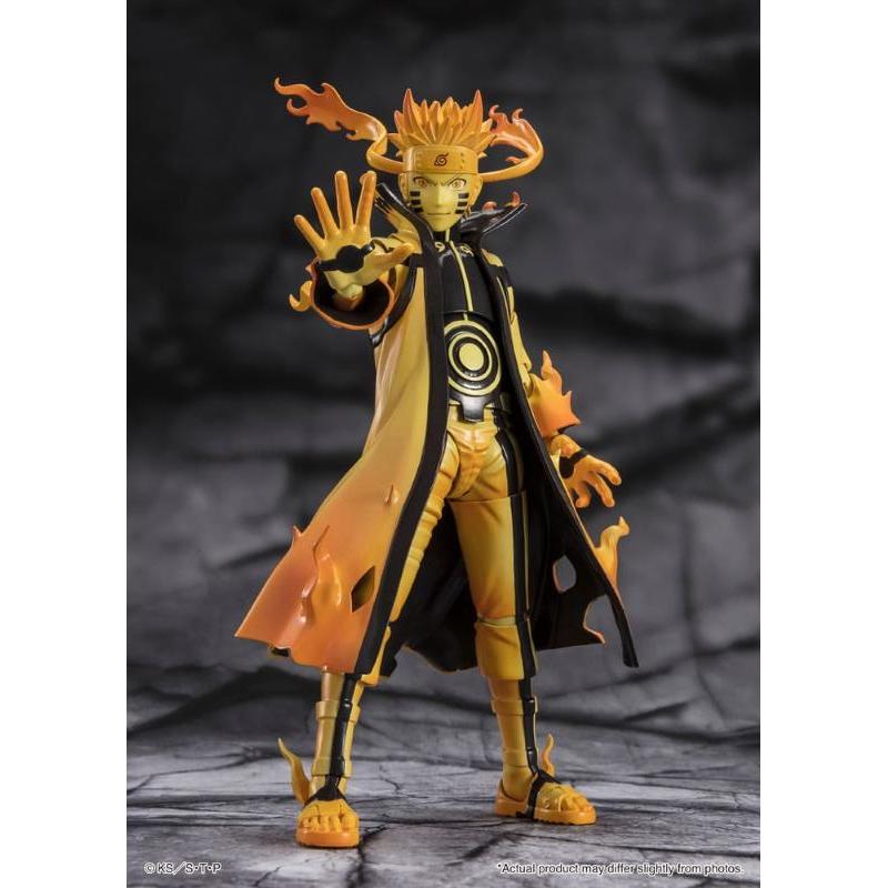 Naruto S.H. Figuarts Uzumaki Kurama Link Mode Courageous Strength That Binds Bandai