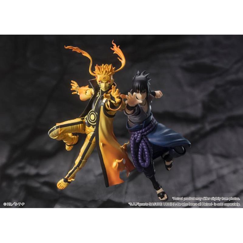 Naruto S.H. Figuarts Uzumaki Kurama Link Mode Courageous Strength That Binds Bandai