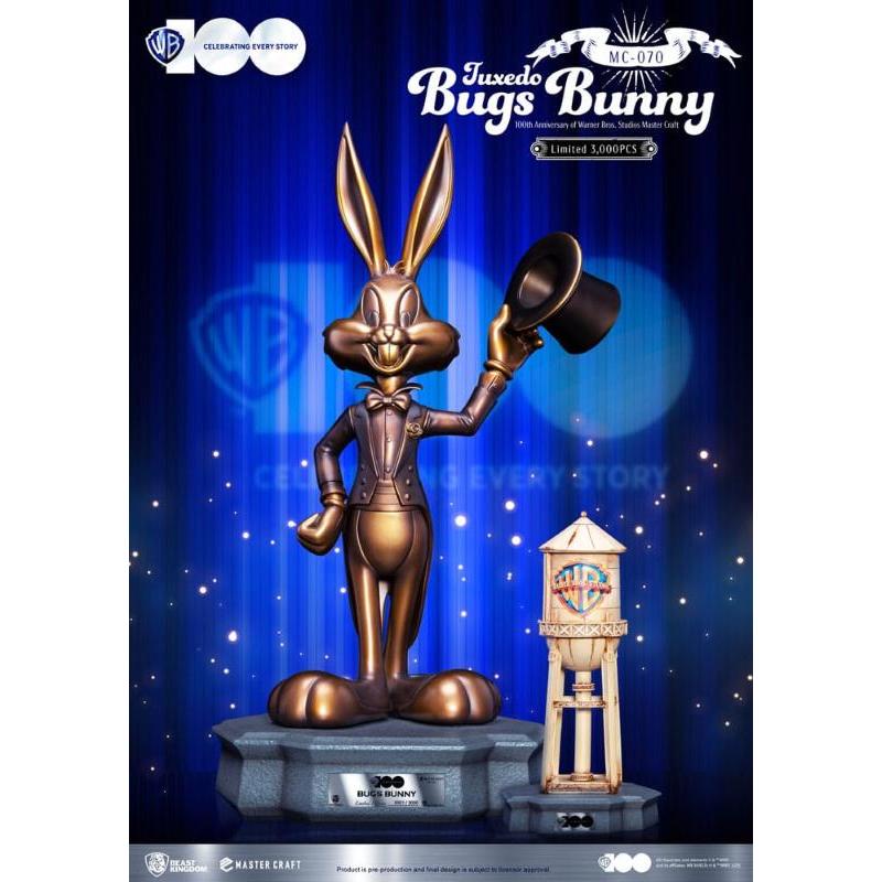 Looney Tunes 100th Warner Bros Anniversary Master Craft Bugs Bunny Beast Kingdom