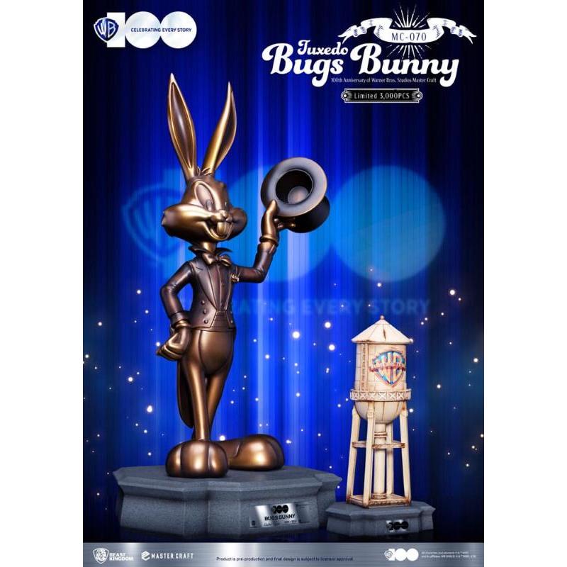 Looney Tunes 100th Warner Bros Anniversary Master Craft Bugs Bunny Beast Kingdom
