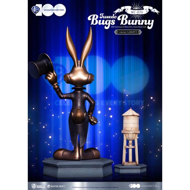 Looney Tunes 100th Warner Bros Anniversary Master Craft Bugs Bunny Beast Kingdom
