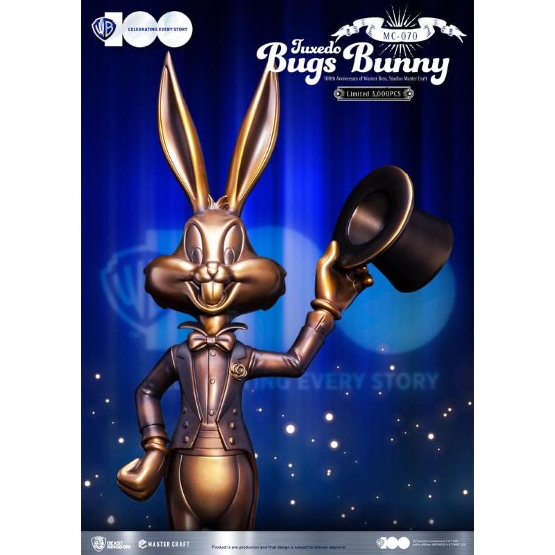 Looney Tunes 100th Warner Bros Anniversary Master Craft Bugs Bunny Beast Kingdom