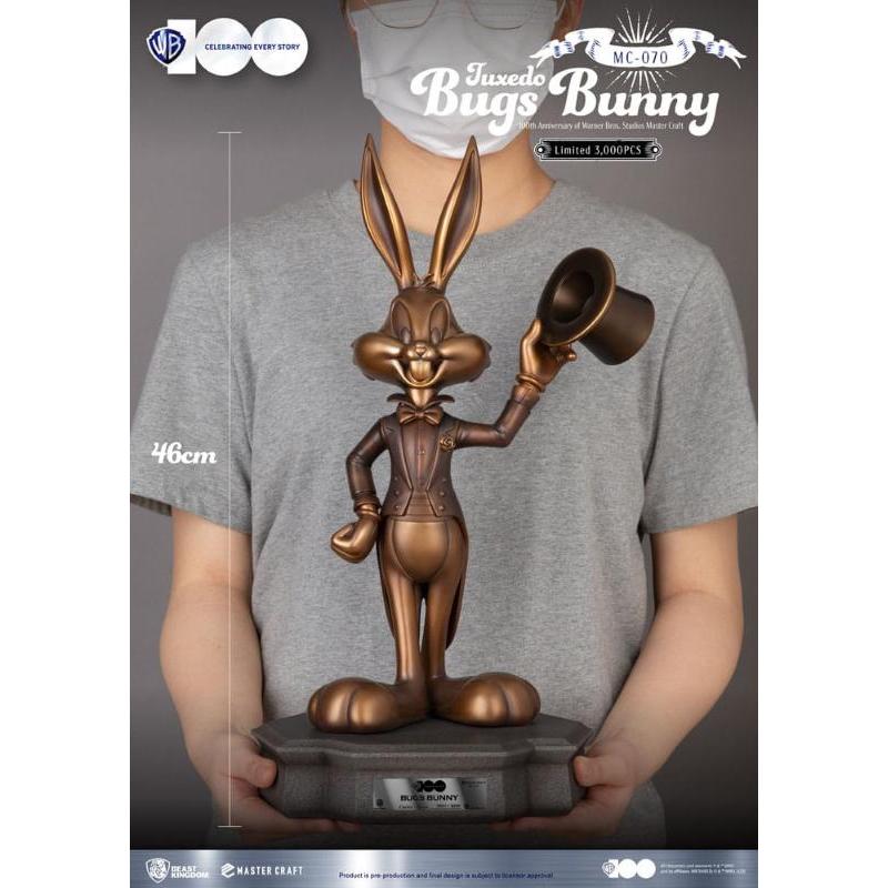 Looney Tunes 100th Warner Bros Anniversary Master Craft Bugs Bunny Beast Kingdom