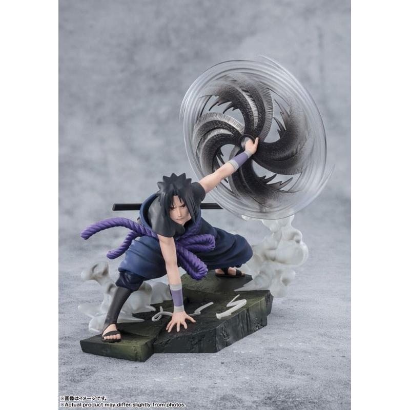 Naruto Shippuden Figuarts Zero Sasuke Uchiha The Light & Dark of the Mangekyo Sharingan Bandai