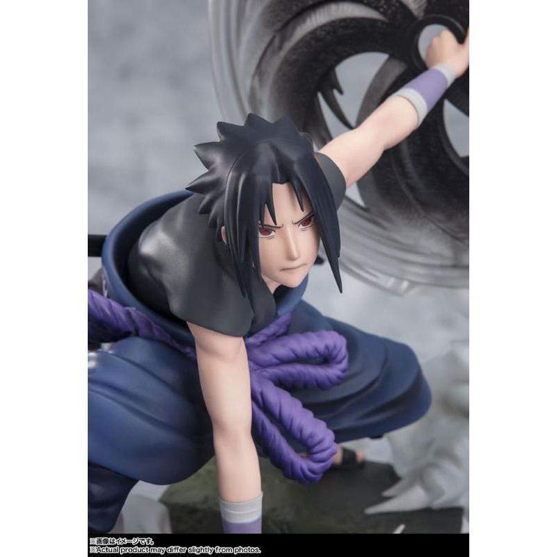 Naruto Shippuden Figuarts Zero Sasuke Uchiha The Light & Dark of the Mangekyo Sharingan Bandai