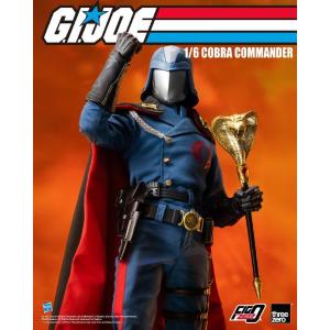 G.I. Joe FigZero Action Figure 1/6 Cobra Commander Threezero