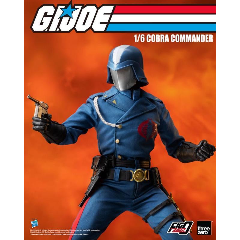 G.I. Joe FigZero Action Figure 1/6 Cobra Commander Threezero