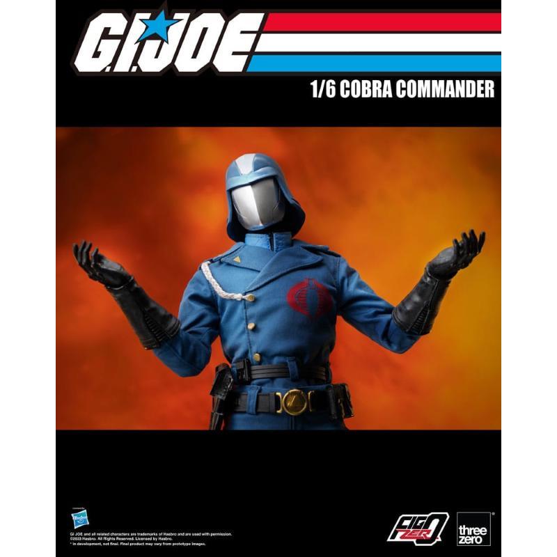 G.I. Joe FigZero Action Figure 1/6 Cobra Commander Threezero