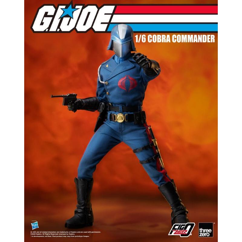 G.I. Joe FigZero Action Figure 1/6 Cobra Commander Threezero