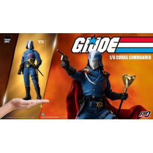 G.I. Joe FigZero Action Figure 1/6 Cobra Commander Threezero