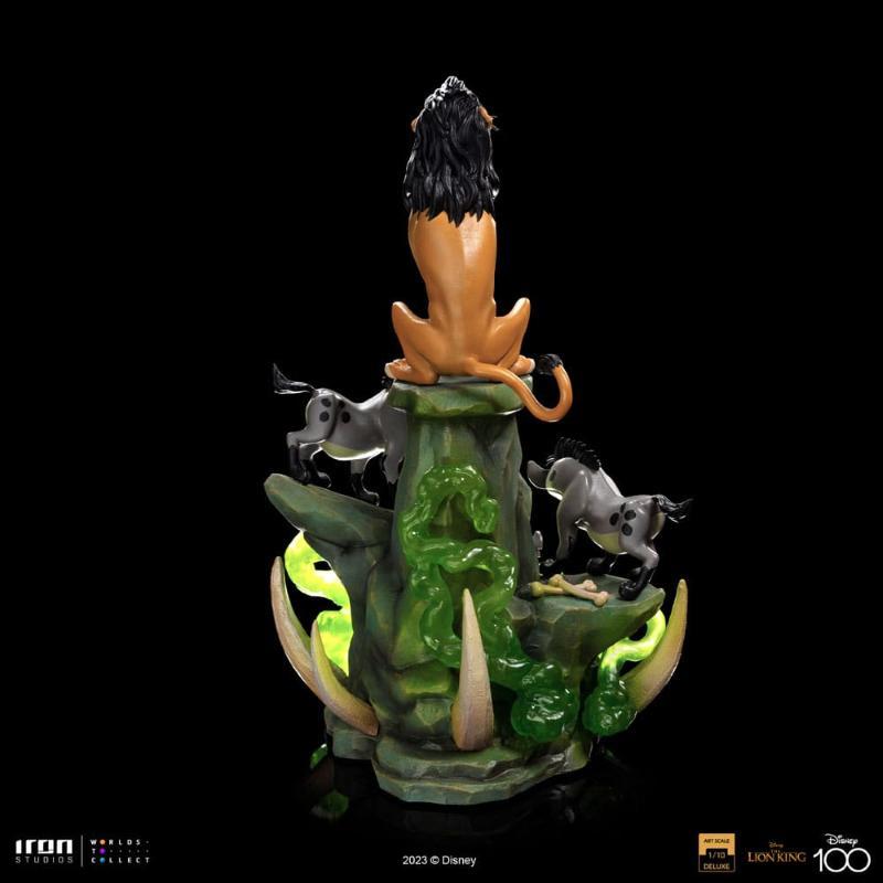 The Lion King Art Scale 1/10 Deluxe Scar Deluxe Iron Studios