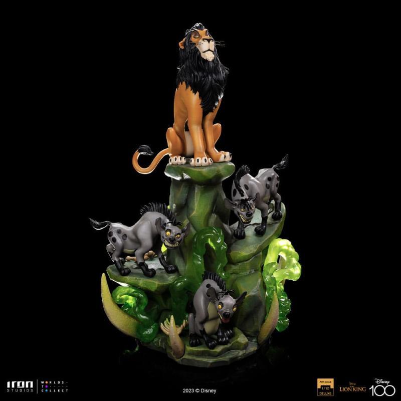 The Lion King Art Scale 1/10 Deluxe Scar Deluxe Iron Studios