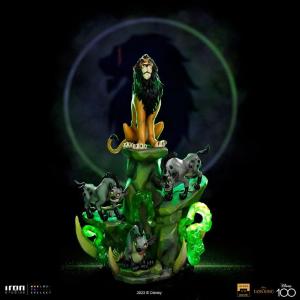 The Lion King Art Scale 1/10 Deluxe Scar Deluxe Iron Studios