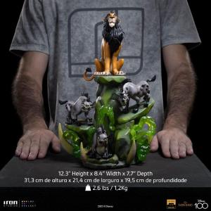 The Lion King Art Scale 1/10 Deluxe Scar Deluxe Iron Studios