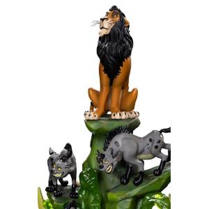 The Lion King Art Scale 1/10 Deluxe Scar Deluxe Iron Studios