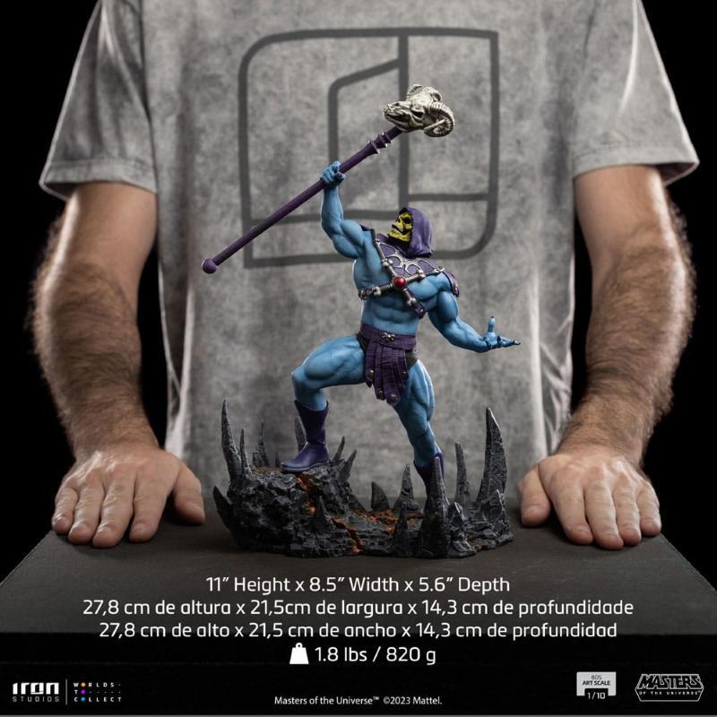 Masters of the Universe BDS Art Scale 1/10 Skeletor Iron Studios