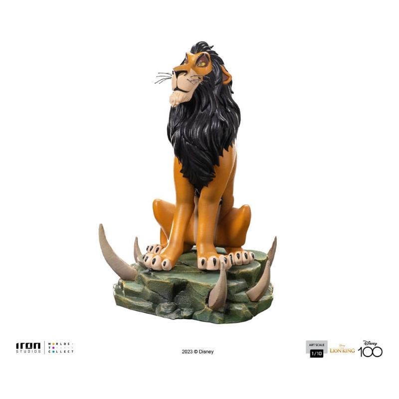 The Lion King Art Scale 1/10 Scar Regular Version Iron Studios