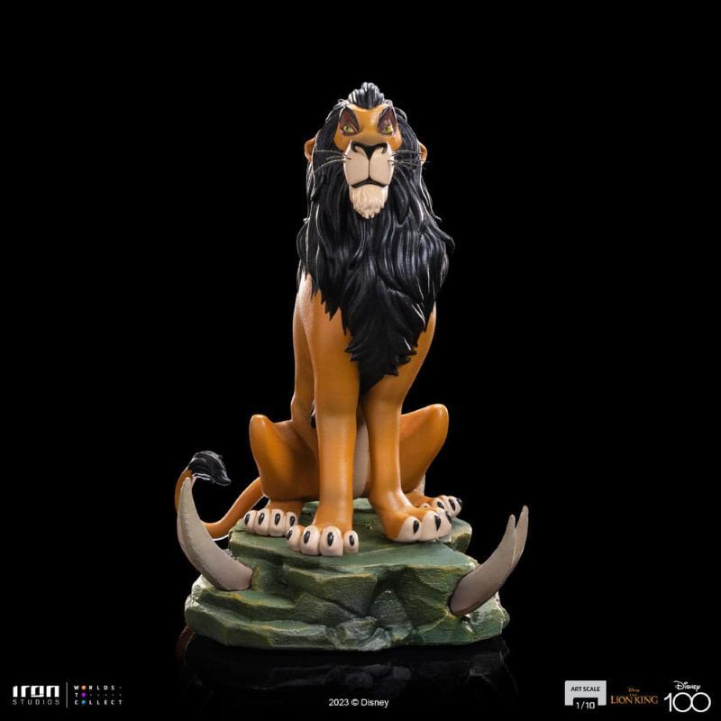 The Lion King Art Scale 1/10 Scar Regular Version Iron Studios