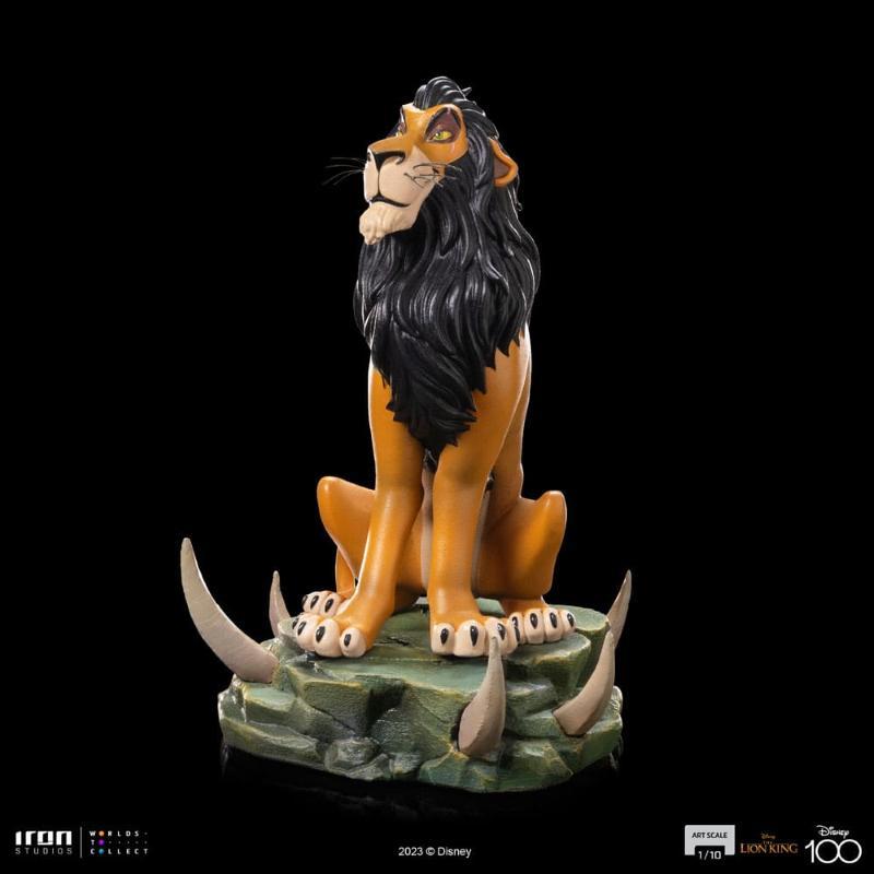 The Lion King Art Scale 1/10 Scar Regular Version Iron Studios
