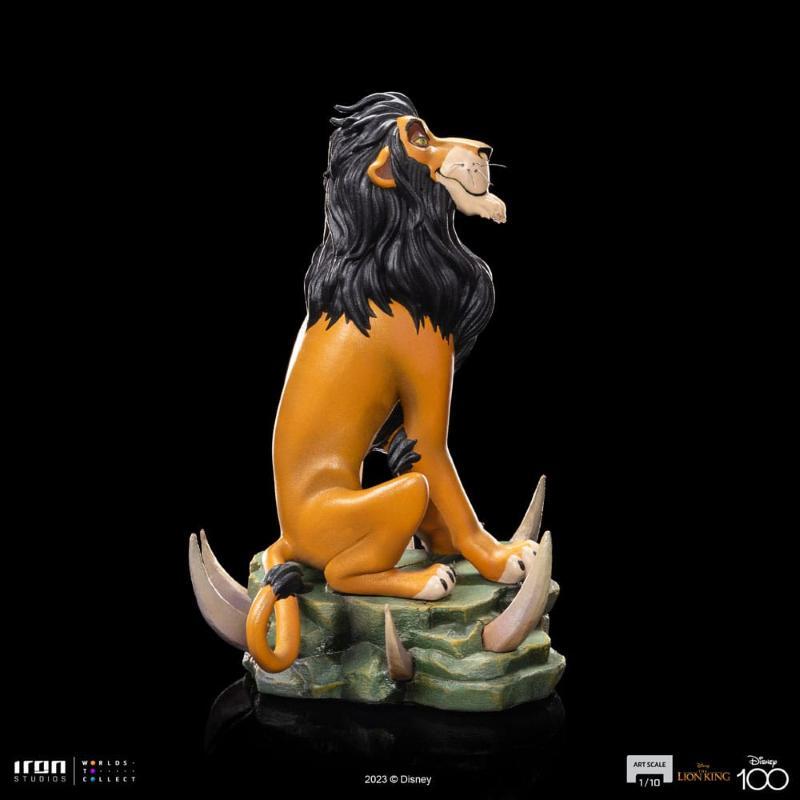 The Lion King Art Scale 1/10 Scar Regular Version Iron Studios