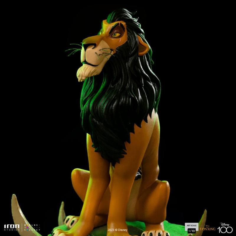 The Lion King Art Scale 1/10 Scar Regular Version Iron Studios