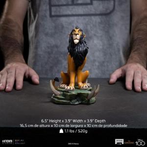 The Lion King Art Scale 1/10 Scar Regular Version Iron Studios