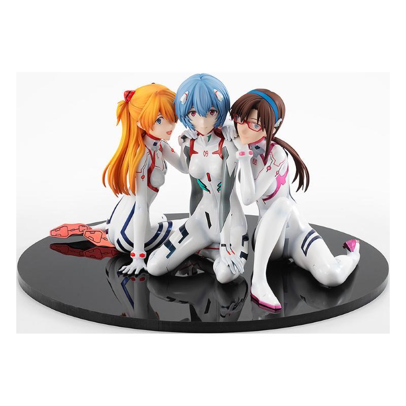 Neon Genesis Evangelion 1/8 Asuka/Rei/Mari: Newtype Cover Ver. Kadokawa