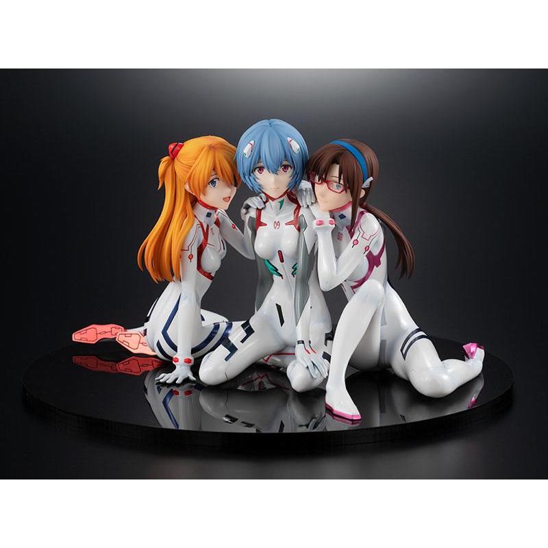 Neon Genesis Evangelion 1/8 Asuka/Rei/Mari: Newtype Cover Ver. Kadokawa