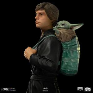 Star Wars: Book of Boba Fett Art Scale 1/10 Luke Skywalker & Grogu Training Ver. Iron Studios