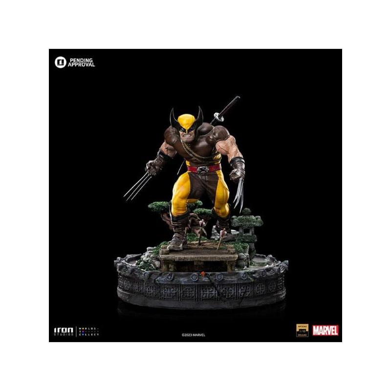 Marvel Deluxe Art Scale 1/10 Wolverine Unleashed Iron Studios