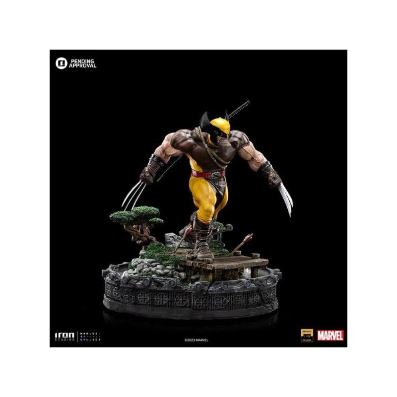 Marvel Deluxe Art Scale 1/10 Wolverine Unleashed Iron Studios