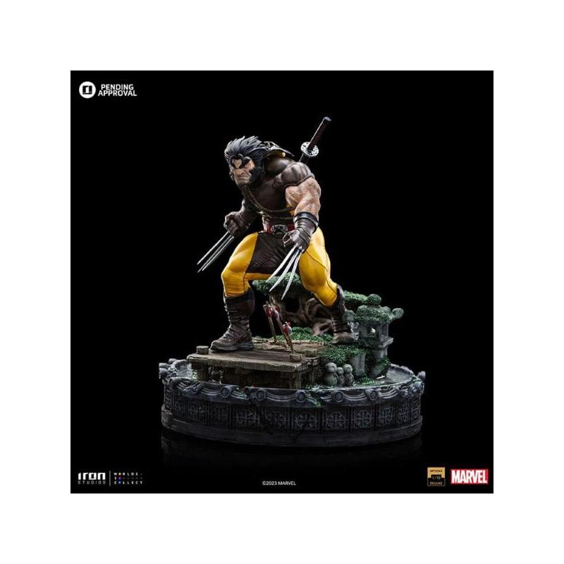 Marvel Deluxe Art Scale 1/10 Wolverine Unleashed Iron Studios
