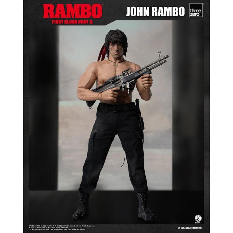 Rambo: First Blood II 1/6 John Rambo Threezero