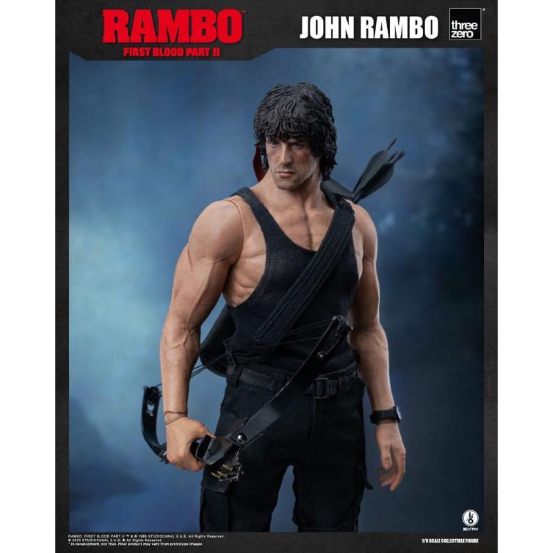 Rambo: First Blood II 1/6 John Rambo Threezero