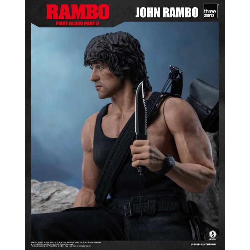 Rambo: First Blood II 1/6 John Rambo Threezero