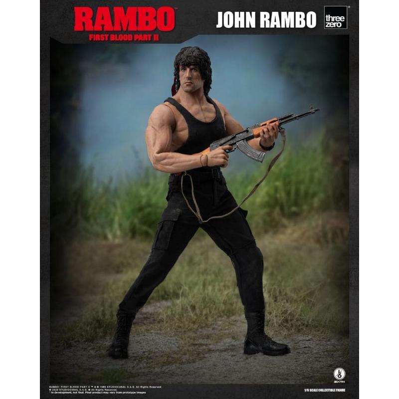 Rambo: First Blood II 1/6 John Rambo Threezero