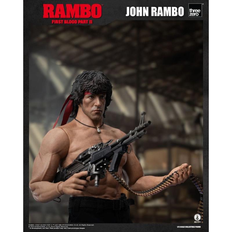 Rambo: First Blood II 1/6 John Rambo Threezero