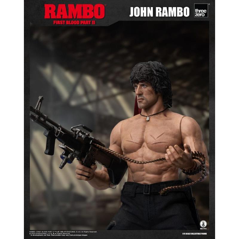 Rambo: First Blood II 1/6 John Rambo Threezero