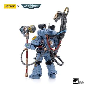 Warhammer 40k 1/18 Space Wolves Iron Priest Jorin Fellhammer Joytoy