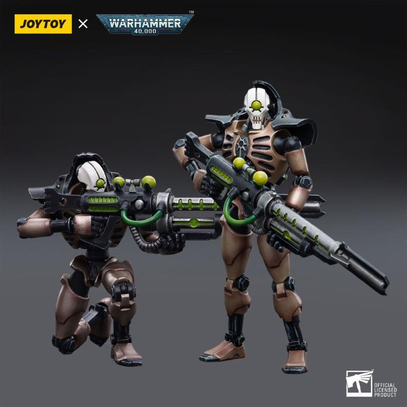 Warhammer 40k 2-Pack 1/18 Necrons Szarekhan Dynasty Deathmark Joytoy