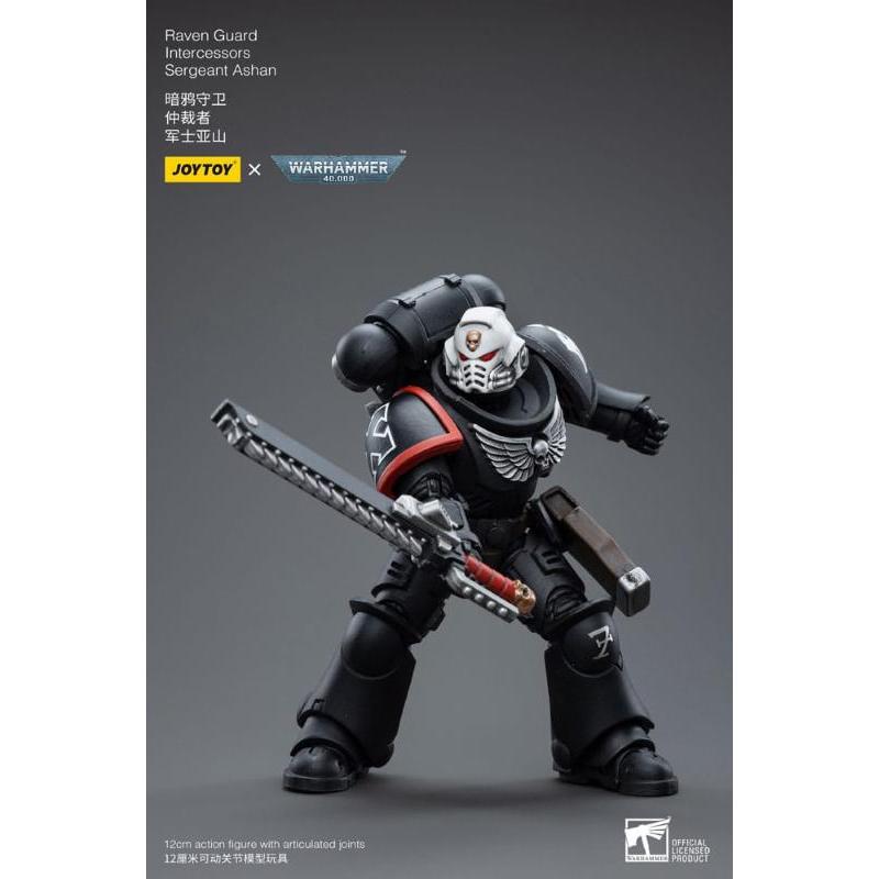 Warhammer 40k 1/18 Raven Guard Intercessors Sergeant Ashan Joytoy