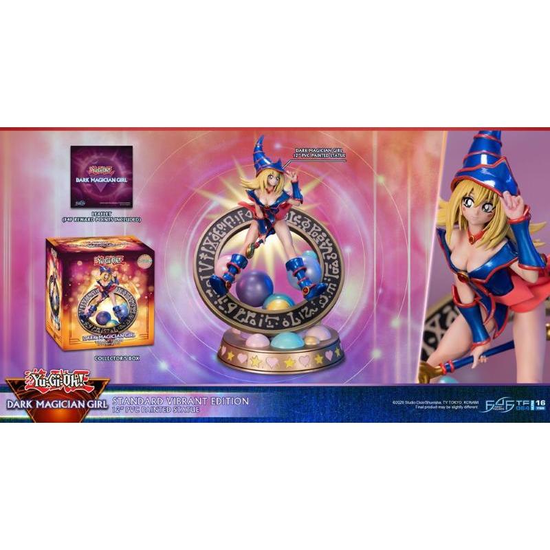 Yu-Gi-Oh! Dark Magician Girl Standard Vibrant Ed First 4 Figures