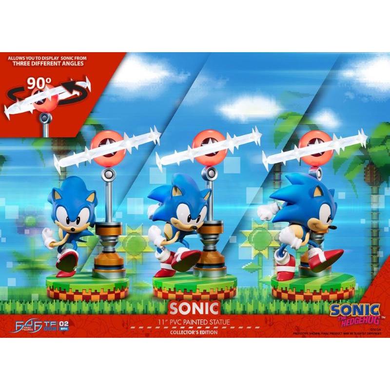 Sonic The Hedgehog Sonic Collector's Edition First 4 Figures