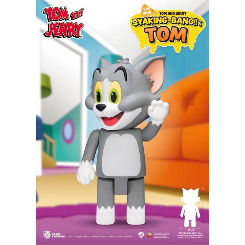 Tom & Jerry Syaking Tom 48 Cm Beast Kingdom