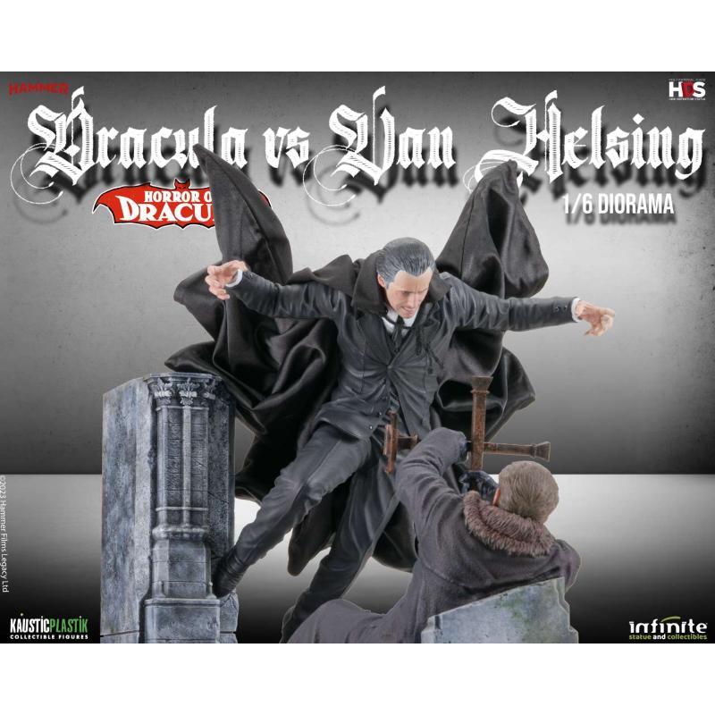 Horror Of Dracula Dracula Vs Van Helsing 1/6 Diorama Infinite Statue