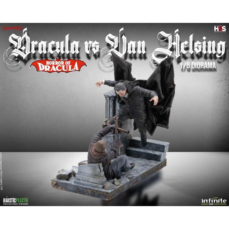 Horror Of Dracula Dracula Vs Van Helsing 1/6 Diorama Infinite Statue