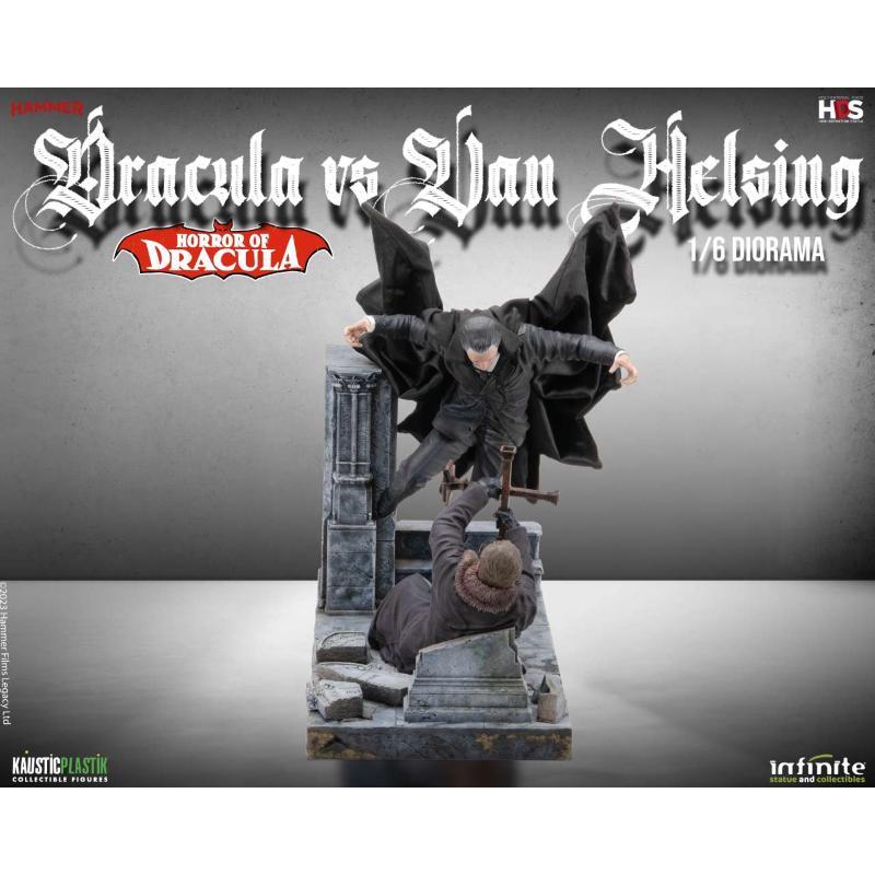 Horror Of Dracula Dracula Vs Van Helsing 1/6 Diorama Infinite Statue