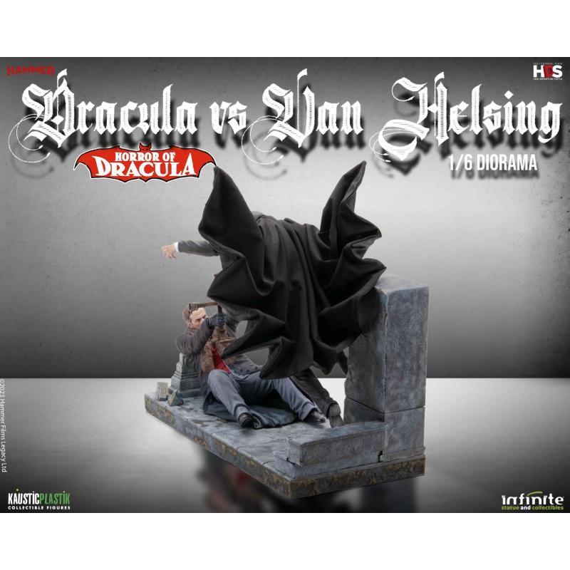 Horror Of Dracula Dracula Vs Van Helsing 1/6 Diorama Infinite Statue